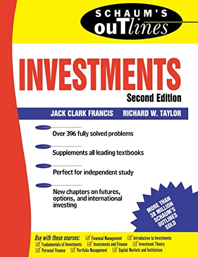 Schaum's Outline of Investments (Schaum's Outlines)