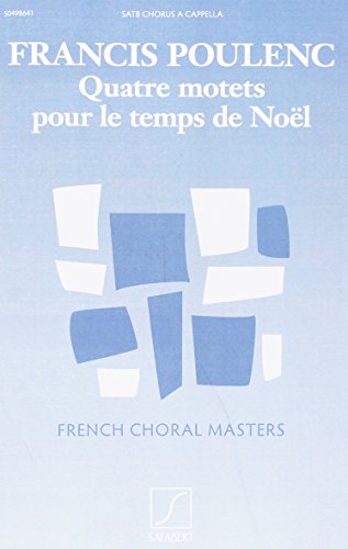 QUATRE MOTETS POUR LE TEMPS DE NOEL CHANT