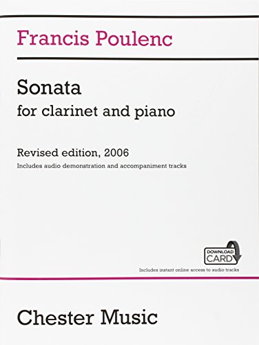 Sonata for Clarinet and Piano: Revised Edition, 2006 Audio Edition: 2006 Audio Edition, Includes Downloadable Audio