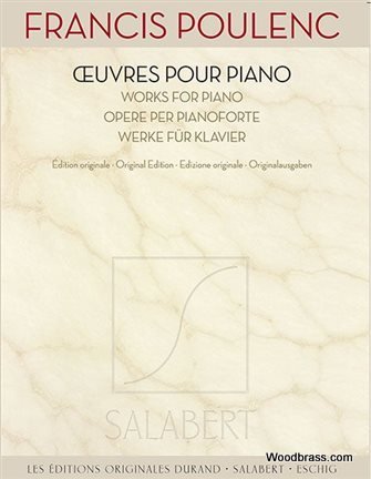 Oeuvres pour Piano - Werke für Klavier von SALABERT