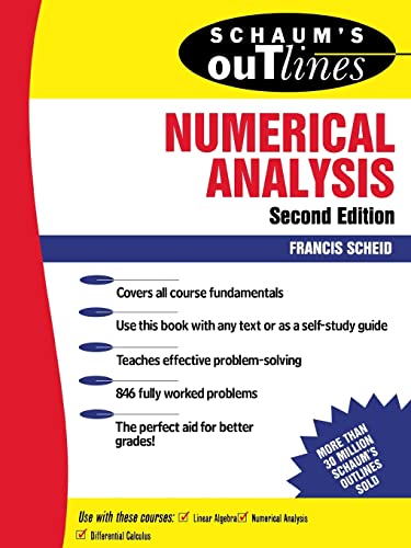 Schaum's Outline of Numerical Analysis (Schaum's Outlines)