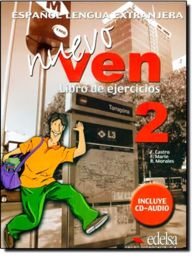 Nuevo Ven 2 Workbook/CD: Libro de ejercicios + CD 2 (Métodos - Jóvenes y adultos - Nuevo ven - Nivel B1)