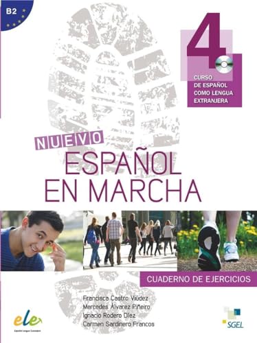 Nuevo Español en marcha 4 ejercicios + CD: Curso de Espanol Como Lengua Extranjera (Nuevo Espanol en Marcha)