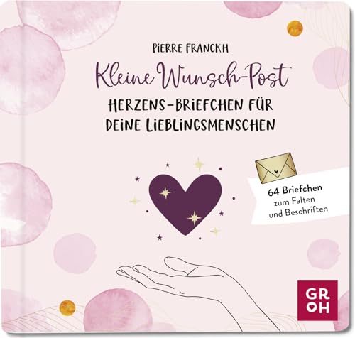 Kleine Wunsch-Post: Herzens-Briefchen für deine Lieblingsmenschen: 64 kleine Briefe zum Falten und Beschriften. Mit Stickerbogen Kleine Wunsch-Post: Herzens-Briefchen für deine Lieblingsmenschen: 64 kleine Briefe zum Falten und Beschriften. Mit Stickerbogen