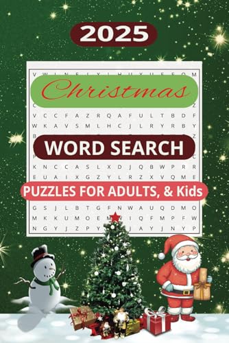Christmas Word Search Puzzle Book:: Easy to read Print | 6x9 inches, 110 pages | 50 + Puzzles... Gift for Holiday and free time. Christmas Word Search Puzzle Book:: Easy to read Print | 6x9 inches, 110 pages | 50 + Puzzles... Gift for Holiday and free time. von Independently published