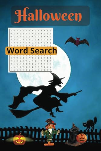 Halloween Word Search book: Word Searches with Easy to Read Print about Halloween , ghost , spooky , and More | 6x9 inches, 110 pages | 50 +puzzles…Gift for Vacation, Holiday’s and Free Time Halloween Word Search book: Word Searches with Easy to Read Print about Halloween , ghost , spooky , and More | 6x9 inches, 110 pages | 50 +puzzles…Gift for Vacation, Holiday’s and Free Time von Independently published