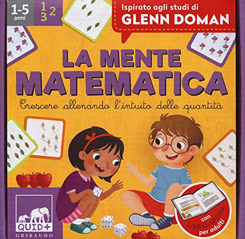 La mente matematica. Crescere allenando l'intuito delle quantità. Ispirato agli studi di Glenn Doman. Ediz. a colori. Con 50 carte. Con 10 puzzle (Quid+) von Gribaudo
