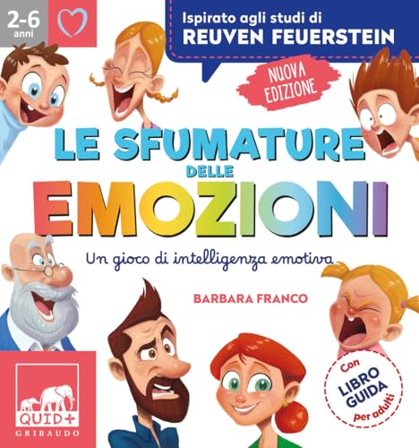 Le sfumature delle emozioni. Un gioco di intelligenza emotiva. Ispirato agli studi di Reuven Feuerstein. Nuova ediz. Con Carte (Quid+) von Gribaudo