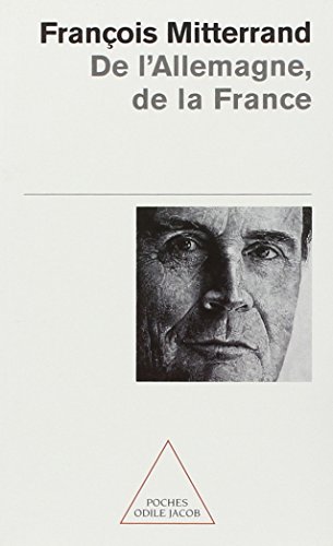 De l'Allemagne, de la France (Poches O. J.) von Editions Odile Jacob