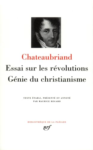 Essai sur les revolutions/Genie du christianisme: Génie du christianisme von GALLIMARD