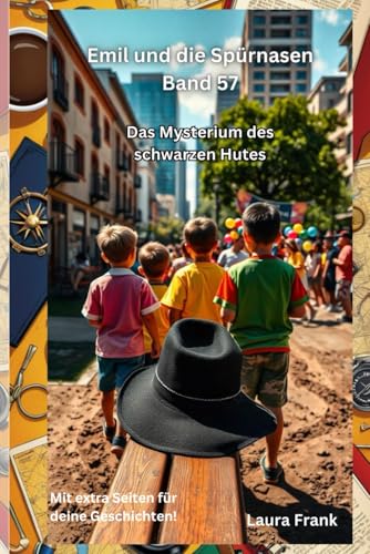 Emil und die Spürnasen Band 57 - Das Mysterium des schwarzen Hutes Emil und die Spürnasen Band 57 - Das Mysterium des schwarzen Hutes von Independently published