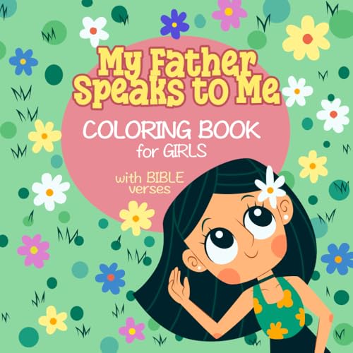 Bible verse coloring book for girls age 6 and above, simple shapes, easy to color, designed for peaceful moments with God’s word: A relaxing and inspiring activity book for teenagers von Independently published