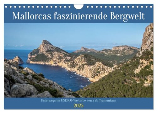 Mallorcas faszinierende Bergwelt (Wandkalender 2025 DIN A4 quer), CALVENDO Monatskalender