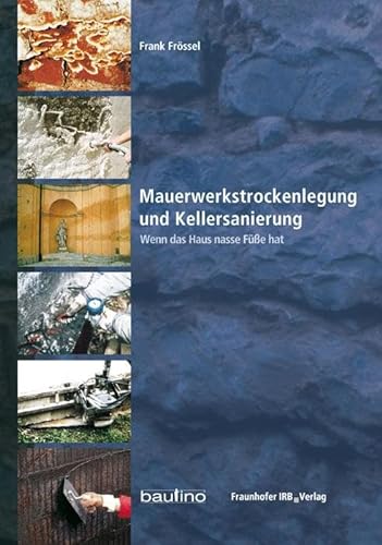 Mauerwerkstrockenlegung und Kellersanierung: Wenn das Haus nasse Füße hat. von Fraunhofer Irb Stuttgart
