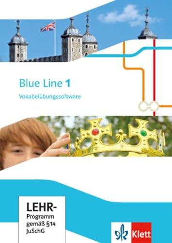 Blue Line 1: Vokabelübungssoftware Klasse 5 (Blue Line. Ausgabe ab 2014) von Klett Verlag