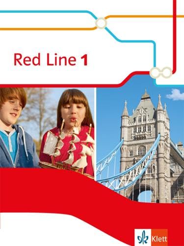 Red Line 1: Schulbuch (flexibler Einband) Klasse 5 (Red Line. Ausgabe ab 2014) von Klett