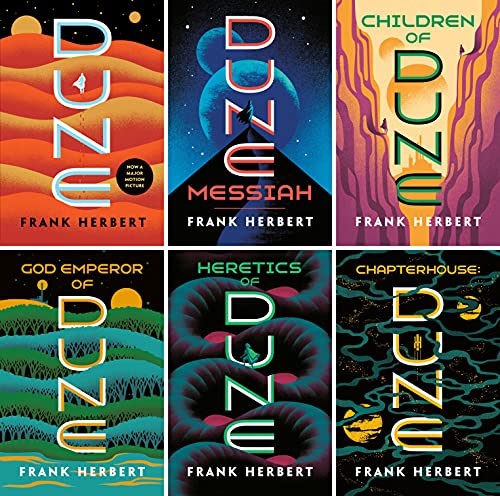 Dune Complete Series Set, 6 Books (Trade Paperback)