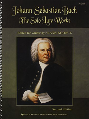 Bach Solo Lute Works for Guitar von Kjos Music Company