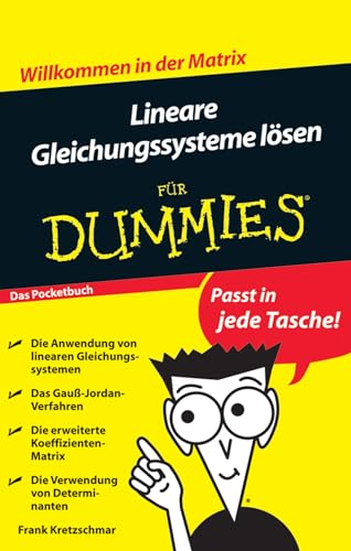 Lineare Gleichungssysteme lösen für Dummies Das Pocketbuch: . von Wiley