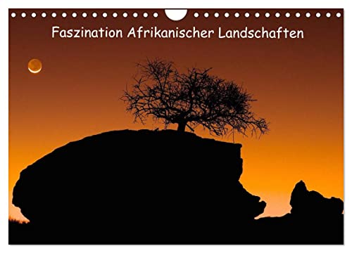 Faszination Afrikanischer Landschaften (Wandkalender 2024 DIN A4 quer), CALVENDO Monatskalender von CALVENDO