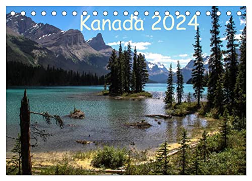 Kanada 2024 (Tischkalender 2024 DIN A5 quer), CALVENDO Monatskalender von CALVENDO