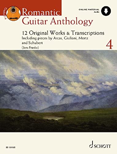 Romantic Guitar Anthology: 12 Originalwerke und Transkriptionen. Band 4. Gitarre. (Schott Anthology Series, Band 4, Band 4)