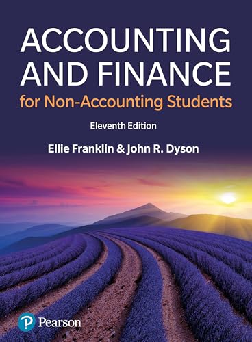 Accounting and Finance for Non-Accounting Students (Package) von Pearson Education Limited