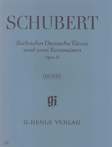 16 Deutsche Tänze und 2 Ecossaisen op. 33 D 783: Besetzung: Klavier zu zwei Händen (G. Henle Urtext-Ausgabe) 16 Deutsche Tänze und 2 Ecossaisen op. 33 D 783: Besetzung: Klavier zu zwei Händen (G. Henle Urtext-Ausgabe)