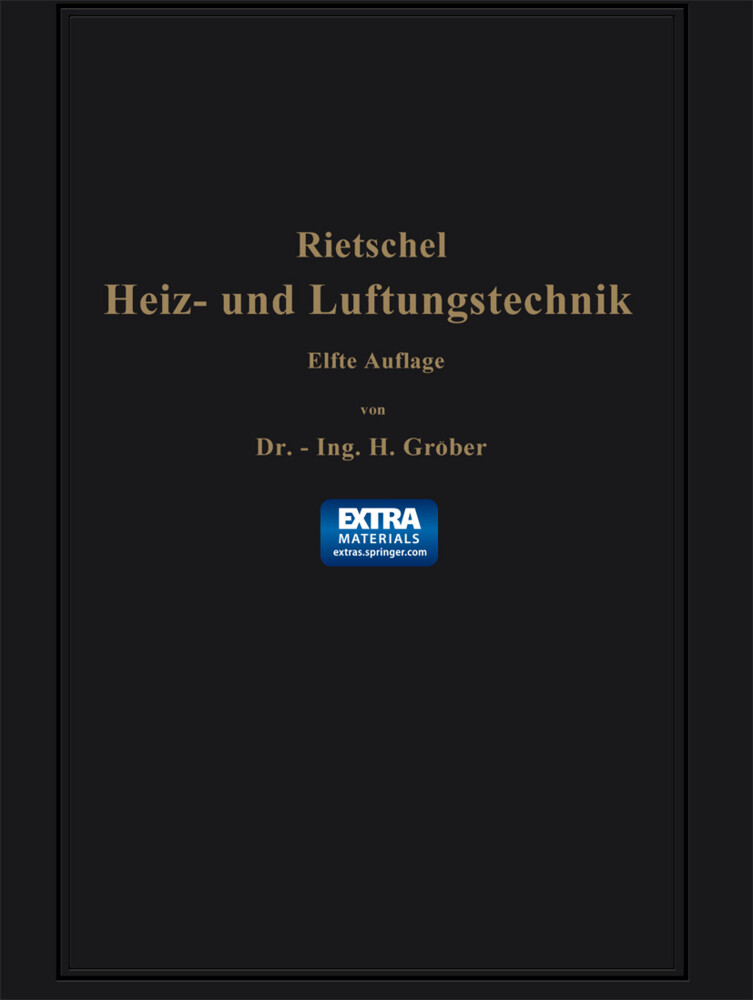 H. Rietschels Leitfaden der Heiz- und Lüftungstechnik von Springer Berlin Heidelberg