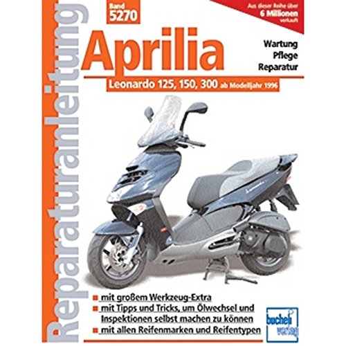 Aprilia Leonardo 125, 150, 250, 300: Ab Modelljahr 1996