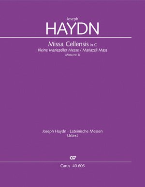 Haydn: Missa Cellensis (Mariazeller-Messe) (Hob. XXII:8). Partitur