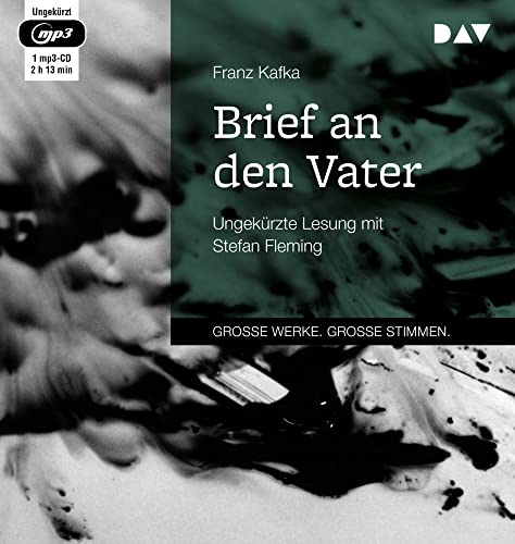 Brief an den Vater: Ungekürzte Lesung mit Stefan Fleming (1 mp3-CD) von Audio Verlag Der GmbH