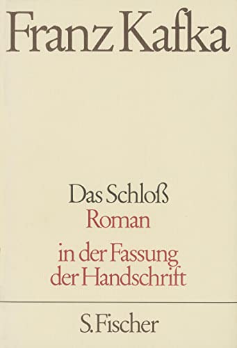 Das Schloß: Roman von FISCHER, S.