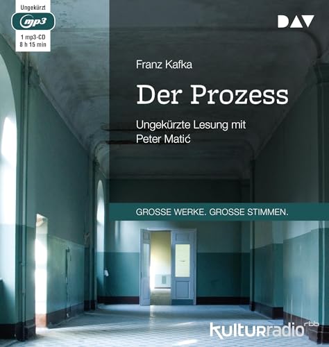Der Prozess: Ungekürzte Lesung mit Peter Matić (1 mp3-CD)