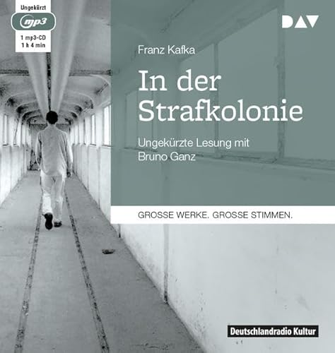 In der Strafkolonie: Ungekürzte Lesung mit Bruno Ganz (1 mp3-CD) von Audio Verlag Der GmbH