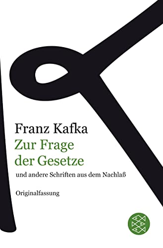 Zur Frage der Gesetze: und andere Schriften aus dem Nachlaß
