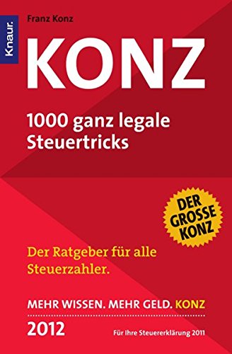 Konz: 1000 ganz legale Steuertricks von Knaur TB