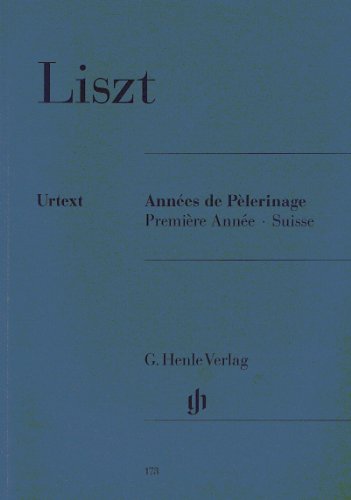 Années de Pèlerinage 1 - Suisse. Klavier 2 ms: Klavier zu zwei Händen: Besetzung: Klavier zu zwei Händen Années de Pèlerinage 1 - Suisse. Klavier 2 ms: Klavier zu zwei Händen: Besetzung: Klavier zu zwei Händen