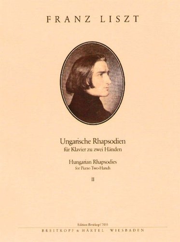 Ungarische Rhapsodien für Klavier Band 2: Nr. 8-13 (EB 7455): (Raabe, P., Bartok, B., Kellerman, B.)