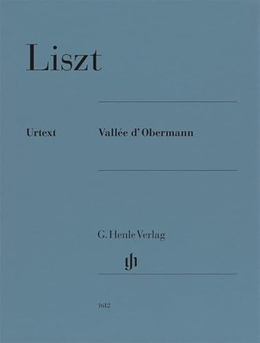Vallée d'Obermann; Klavier zu zwei Händen von G. Henle Verlag