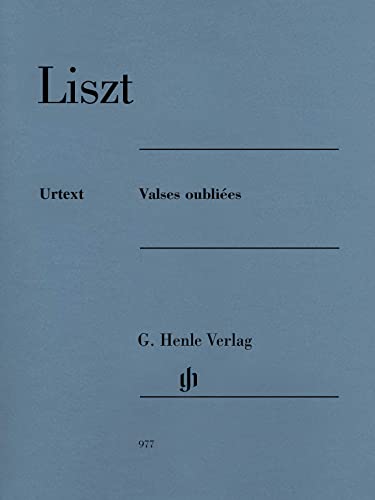 Valses oubliées für Klavier: Besetzung: Klavier zu zwei Händen (G. Henle Urtext-Ausgabe) Valses oubliées für Klavier: Besetzung: Klavier zu zwei Händen (G. Henle Urtext-Ausgabe)
