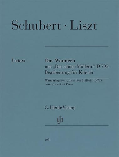 Wandern aus "Die schöne Müllerin" D 795 (Franz Schubert) von G. Henle Verlag