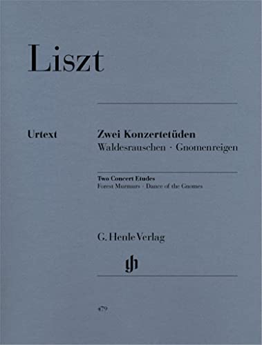 Zwei Konzertetüden; Klavier 2 ms: Instrumentation: Piano solo (G. Henle Urtext-Ausgabe)