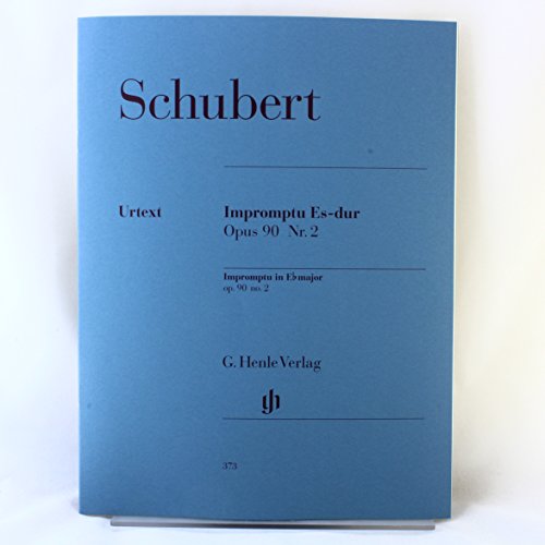 Impromptu Es-Dur op. 90,2 D 899. Klavier: Instrumentation: Piano solo (G. Henle Urtext-Ausgabe) von Henle, G. Verlag
