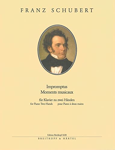 Impromptus, Moments musicaux für Klavier (EB 4228)