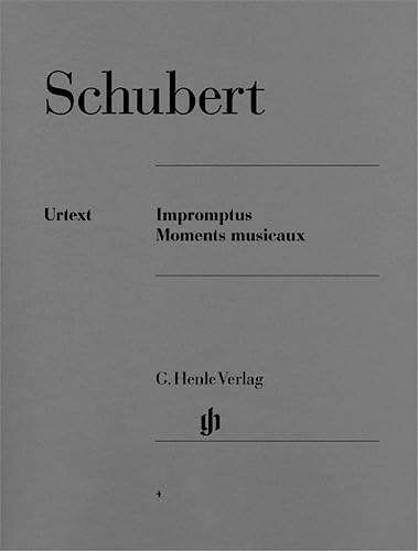 Impromptus + Moments Musicaux. Klavier: Besetzung: Klavier zu zwei Händen (G. Henle Urtext-Ausgabe) von Henle, G. Verlag