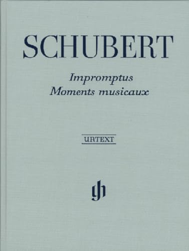 Impromptus und Moments musicaux; Klavier 2 ms, Leinenausgabe: Besetzung: Klavier zu zwei Händen (G. Henle Urtext-Ausgabe) von G. Henle Verlag