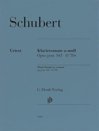 Klaviersonate a-moll op. post. 143 D 784 von G. Henle Verlag