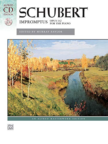 Schubert - Impromptus, Op. 142 (Buch/CD) (Alfred Masterwork Edition)