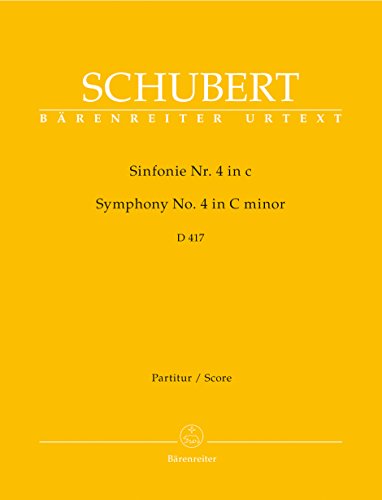 Sinfonie Nr. 4 in c. Partitur